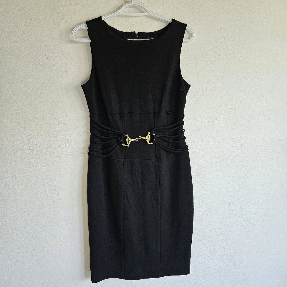 💃 Jessica Black Midi Dress